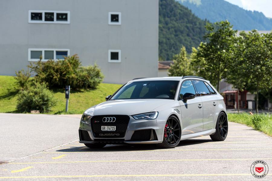  Audi RS3 Avant on Vossen Wheels (VPS-301) 2017 года  (фото 28 из 30)